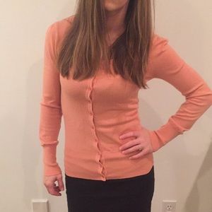 Soft pink/melon cardy